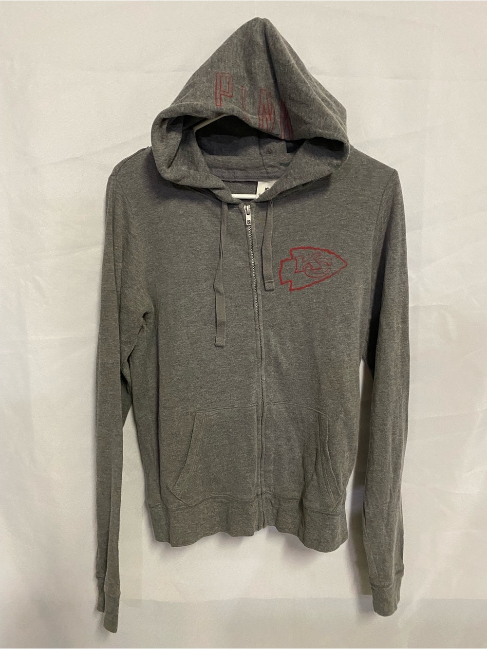 Kanas City Chief’s Victoria Secret Pink Zip Up Hoodie